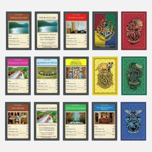 مونوبولي هاري بوتر لعبة عائلية سحرية