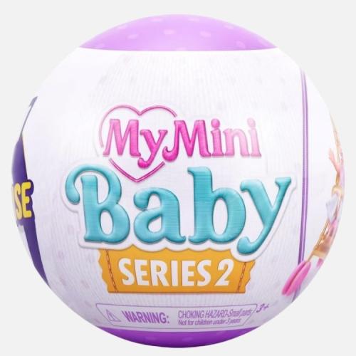 ZURU 5 Surprise My Mini Baby Series 2 – دمية طفل مصغرة مع 5 مفاجآت