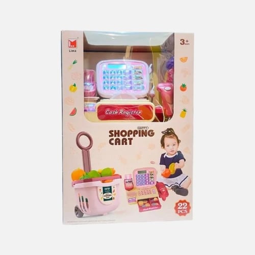 سانجاو - عربة تسوق سوبر ماركت ومجموعة تسجيل النقدي...