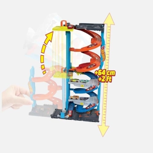 هوت ويلز - لعبة برج السباق المتحول