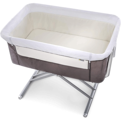 هوك - سرير اطفال فيس تو مي - باللون الرمادي