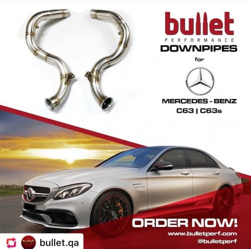 مرسيدس بنز E63 / E63 S W213 AMG M177 داون بايب 201...