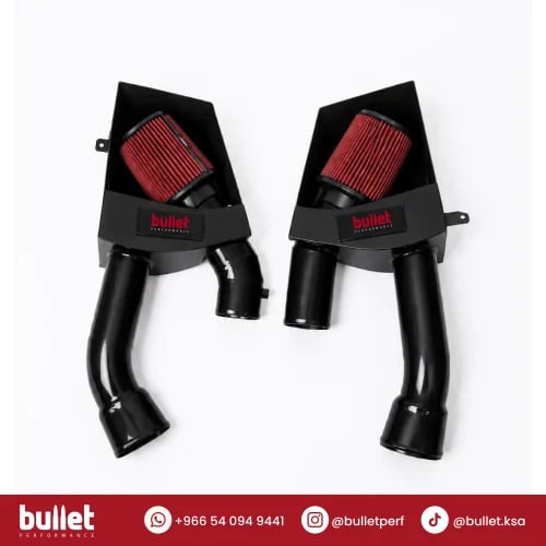 air intake aluminum mercedes S500 &S550