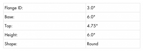 REPLACEMENT OILED AIR FILTER (3) inch (6) Height ف...