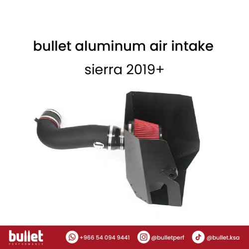 +bullet aluminum air intake sierra 2019