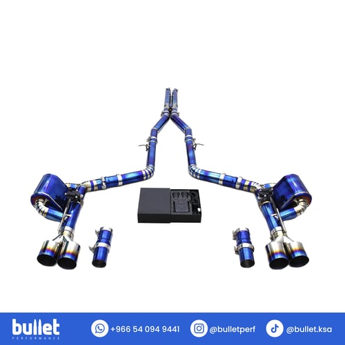 Titanium valvetronic valve Catback exhaust - Dodge...