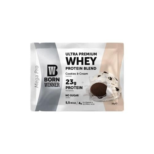 بورن وينر واي بروتين بنكهة كوكيز كريم مع الإنزيم ا...