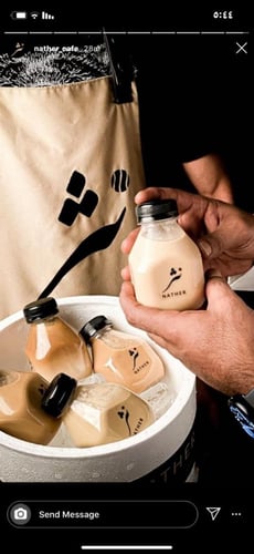 علب بلاستيك 250 مل