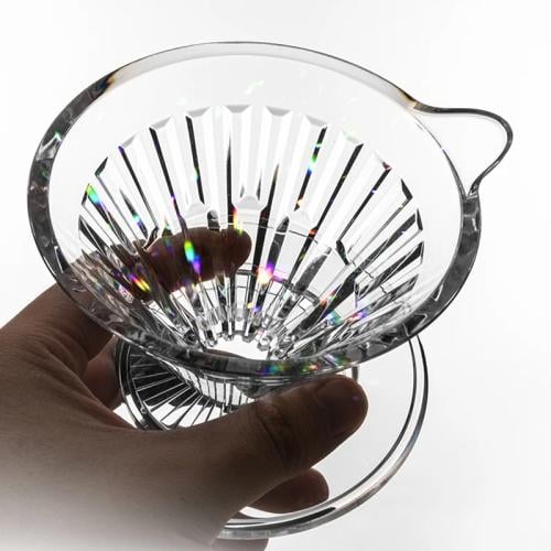 قمع قهوة كریستالي