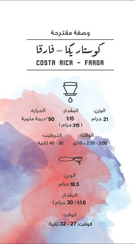 فارقا ٢٥٠ قزام - مصنع القهوة