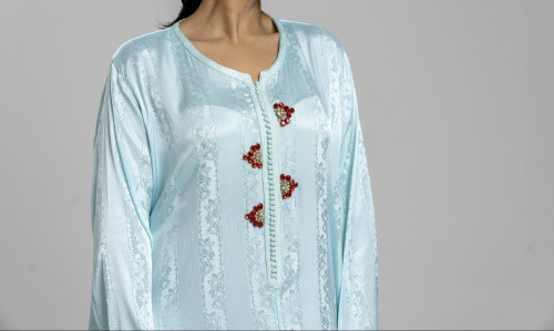 قفطان حرير بارد