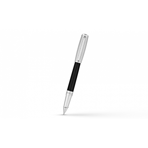 S.t. Dupont Pen black and silver rollerball