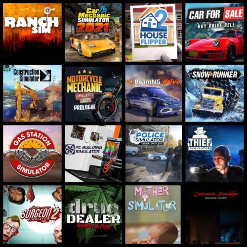 بكج 60 لعبة محاكاة - Simulator Package