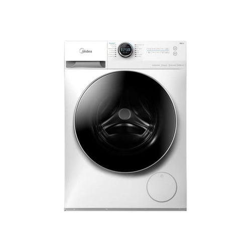 غسالة ميديا تنشيف 100% فتحة امامية ابيض 12 ك 16 بر...