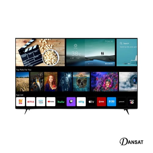 شاشة دانسات 55 بوصة 4k سمارت ويبوس - 101888