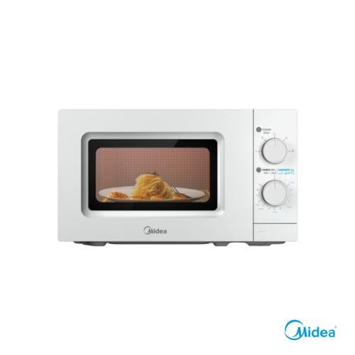 ميديا ميكرويف 20 لتر، 700 واط، ابيض موديل - 104089