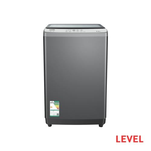 غسالة ليفيل اوتوماتيك 9 كيلوا فتحة علوية لون فضي -...