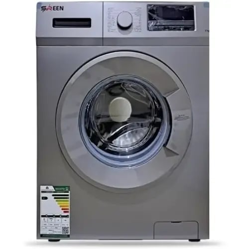 Serene 6kg Silver Automatic Front Load Washing Mac...