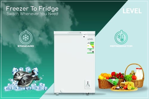 فريزر ليفيل افقي 3.5 قدم - 103367