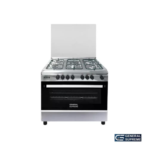 جنرال سوبريم , موقد طبخ غاز , مقاس 80*60 سم, 5 شعل...