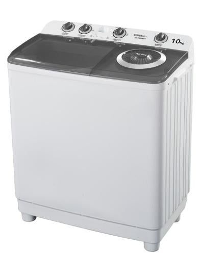 غسالة جنرال كلاسيك حوضين 10 كيلو - 106538