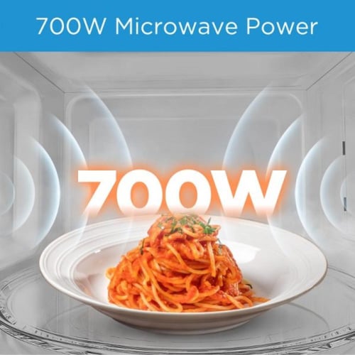 ميديا ميكرويف 20 لتر، 700 واط، ابيض موديل - 104089