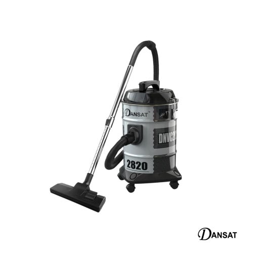 مكنسة دانسات برميل 21 لتر فضى - 100157