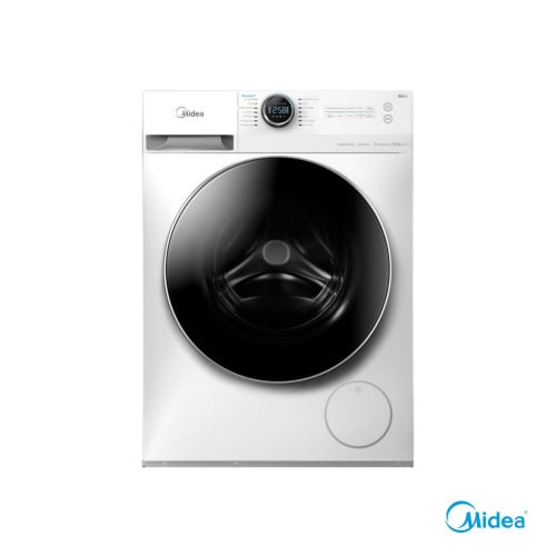 غسالة ميديا تنشيف 100% فتحة امامية ابيض10 ك 16 برن...