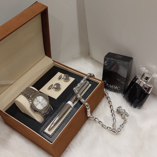 طقم رجالي راقي ضد الماء 5 قطع