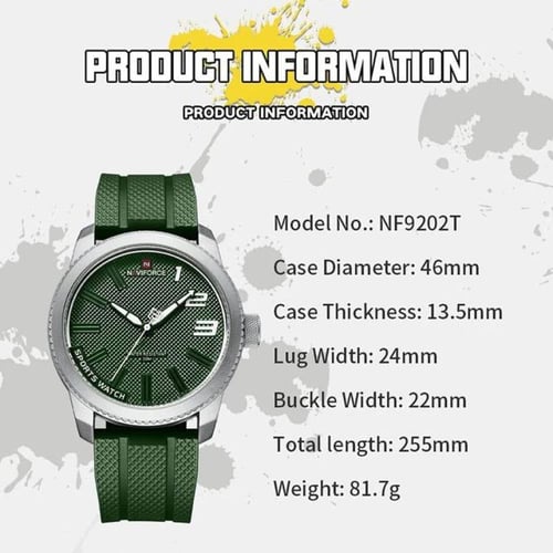 ساعة فاخره رجاليه مع الملحقات