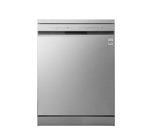 غسالة صحون LG سعة 14 مكان 9 برامج فضي DFC513FV