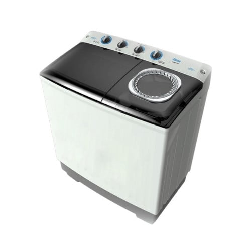 غساله ونشافة ملابس يوجين حوضين - 10 كيلو - أبيض UW...