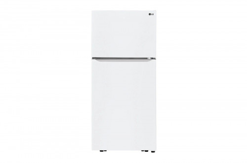 19.6 قدم مكعب ، ثلاجة بفريزر علوي ، لون أبيض سوبر...