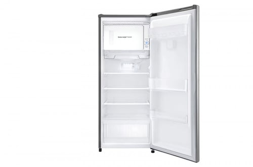 6.9 قدمًا مكعبًا ، ثلاجة بفريزر علوي ، لون فضي بلا...