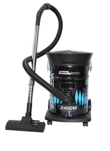 مكنسة برميل إلكترو جنرال ، 25 لتر، 2400 واط ، VCD-025B - أسود