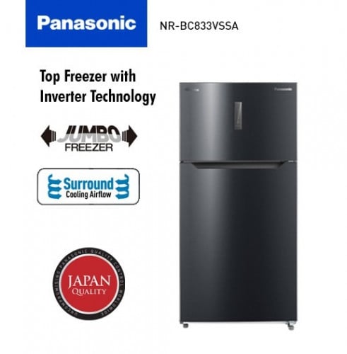 ثلاجة باناسونيك – 23 قدم – NR-BC833VSSA