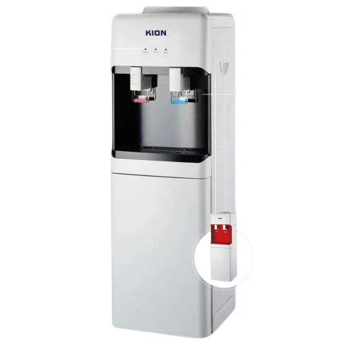 برادة ماء كيون بدون خزنه 2 مفتاح حار / بارد لون اح...