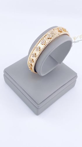 اسواره مع خاتم فضة فان كليف