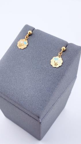 حلق ذهب اطفال