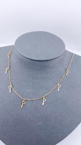 شوكر ذهب عيار 18