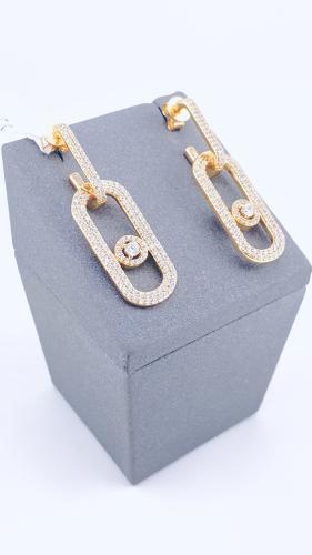 حلق فضة ميسيكا