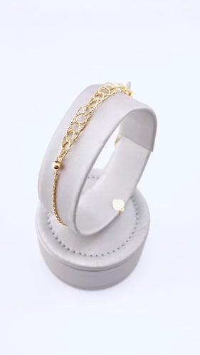 طقم ذهب عيار 18