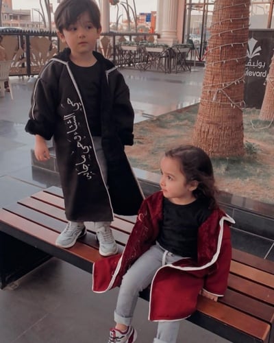 فروة أطفال شتوية أنيقة ودافئة مصنوعة من أفخم أنواع...