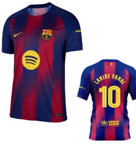تيشيرت برشلونة الأساسي 2025-2026 بتقنية Dri-FIT