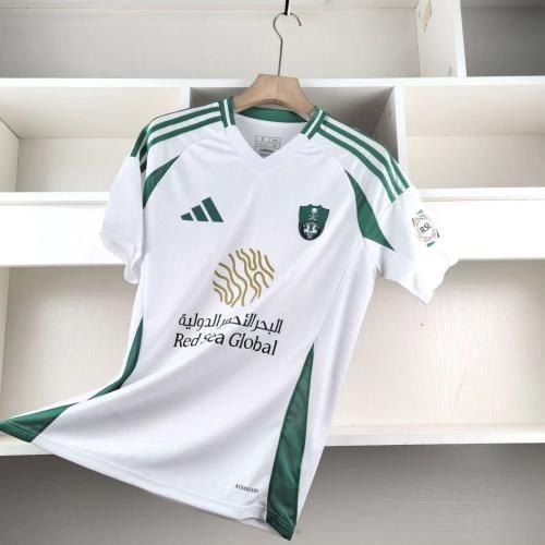 تيشيرت الاهلي السعودي 2025 الابيض