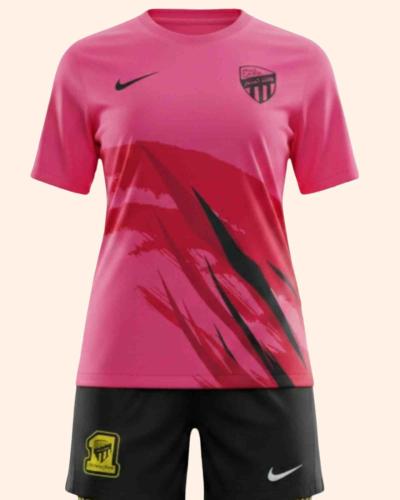 طقم فليم وردي نادي الاتحاد هدايا مشجعات نادي الاتح...