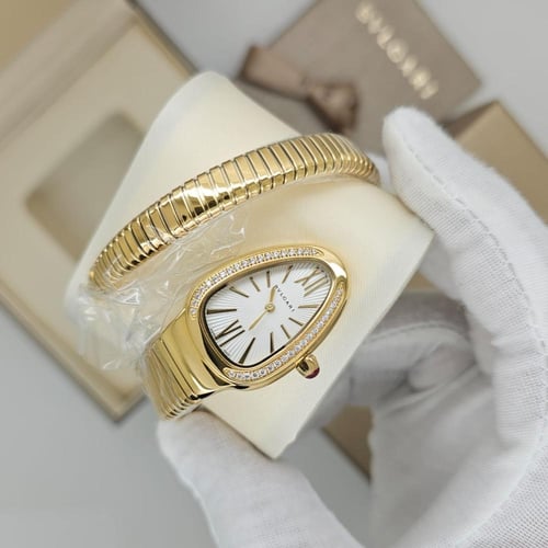 ساعات بولغاري نسائي ثعبان أنيقة فاخرة