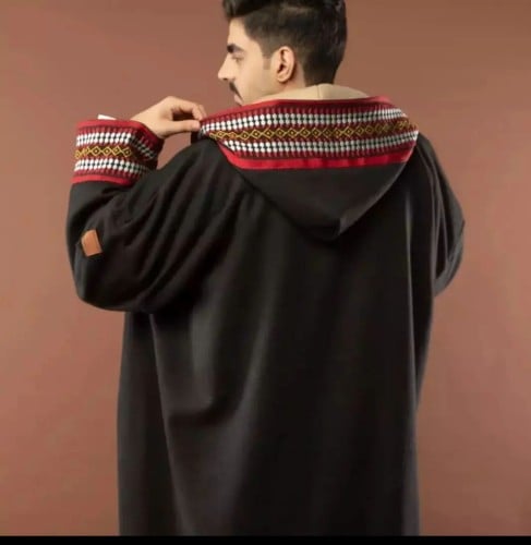 فروة شتوية رجالية فاخرة بتصميم فريد