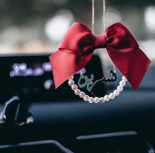 تعليقه سيارة مع اللؤلؤ حسب الطلب