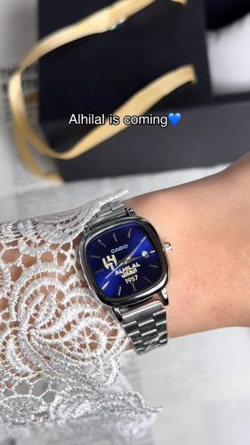 ساعه كاسيو نسائي شعار الهلال